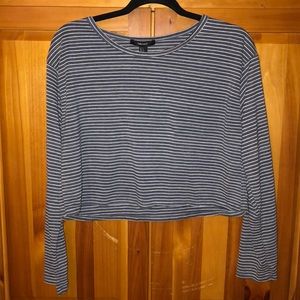 Striped crop top